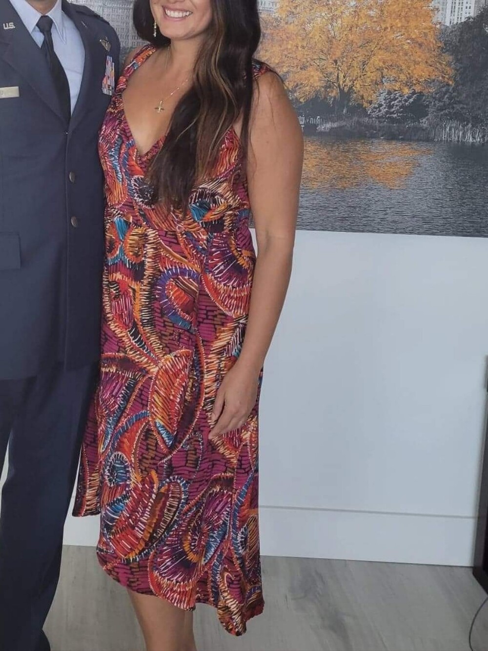 London Times Colorful Summer Dress